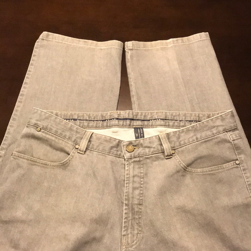 Ermenegildo zegna grey jeans